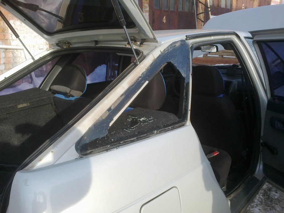 Фото замены кузовного стекла